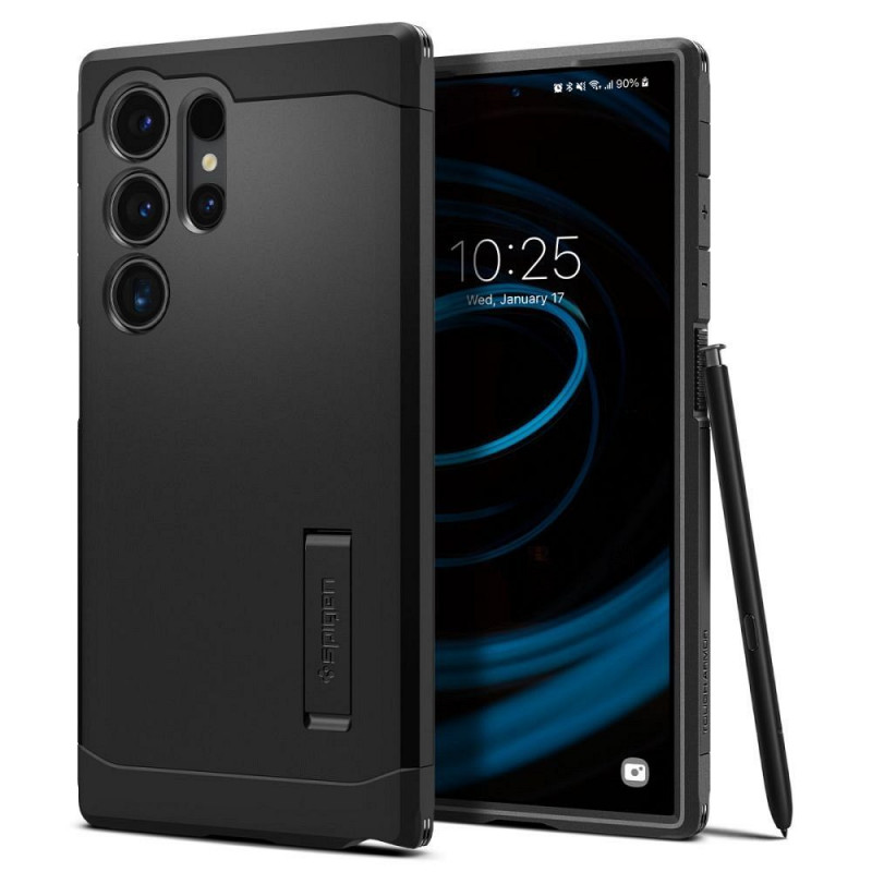 Samsung Galaxy S24 ULTRA Coque Spigen Armor Noir