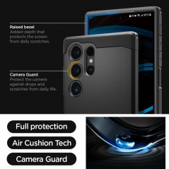 Samsung Galaxy S24 ULTRA Coque Spigen Armor Noir