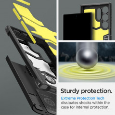 Samsung Galaxy S24 ULTRA Coque Spigen Armor Noir