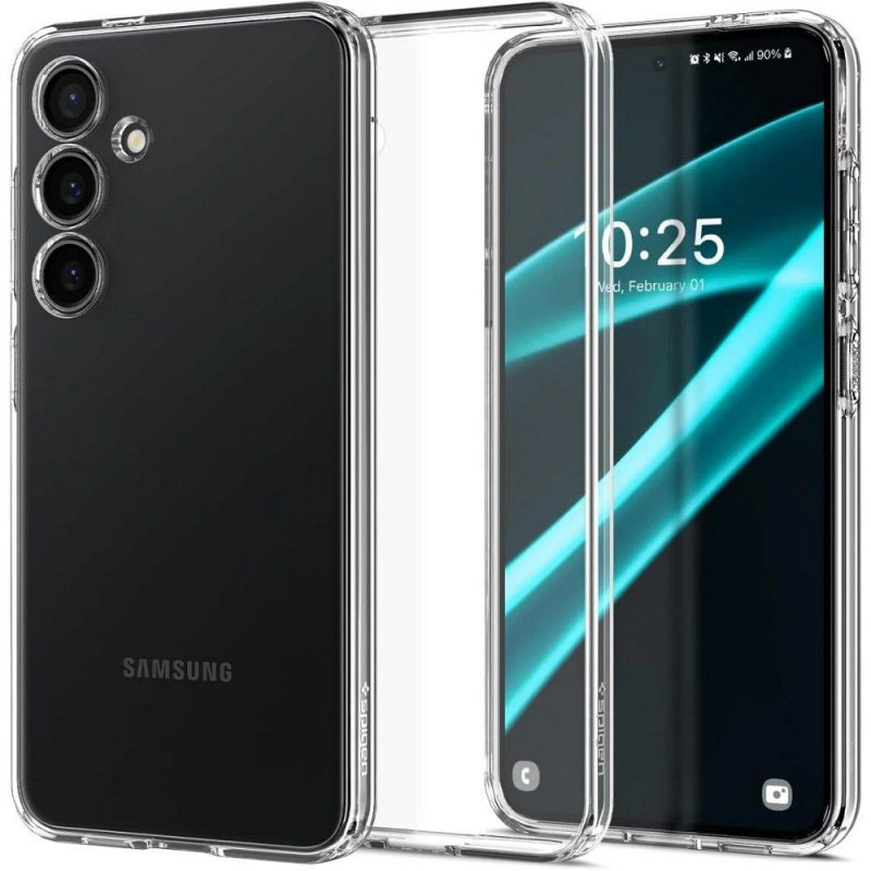 Samsung Galaxy S24 PLUS Coque Spigen Liquid Crystal Clair comme du cristal  Transparent