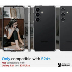Samsung Galaxy S24 PLUS Coque Spigen Liquid Crystal Clair comme du cristal  Transparent