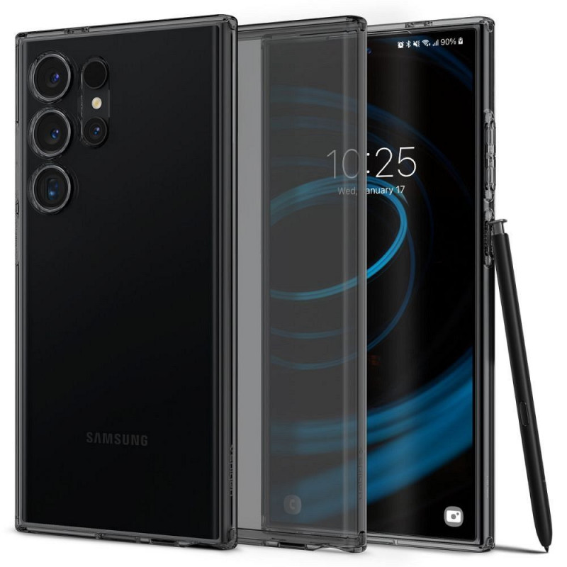 Samsung Galaxy S24 ULTRA Coque Spigen Liquid Crystal Clair comme du cristal  Cristal spatial