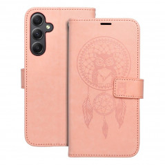 Samsung Galaxy A35 Portefeuilles MEZZO Book Capteurs de rêve  Pêche clair