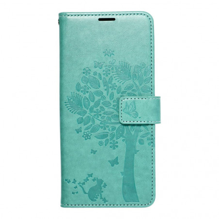 Samsung Galaxy A55 Portefeuilles MEZZO Book Arbre  Vert