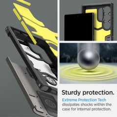 Samsung Galaxy S24 ULTRA Coque Spigen Armor Noir