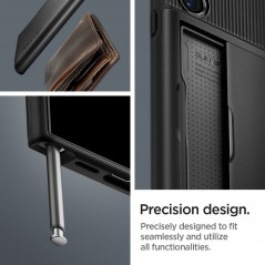 Samsung Galaxy S24 ULTRA Coque Spigen Slim Armor CS Noir