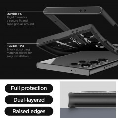 Samsung Galaxy S24 ULTRA Coque Spigen Neo Hybrid Noir