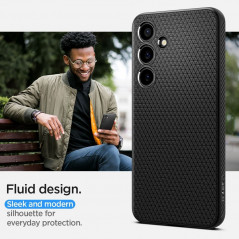 Samsung Galaxy S24 PLUS Coque Spigen  Liquid Air Noir mat