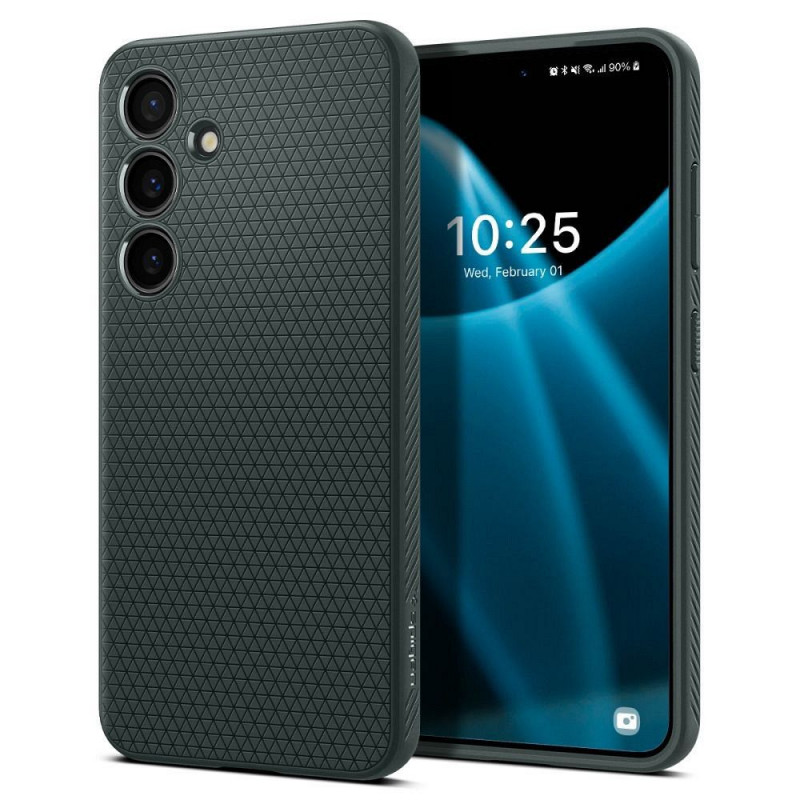 Samsung Galaxy S24 PLUS Coque Spigen  Liquid Air Vert abysses