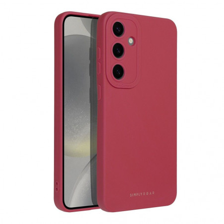 Samsung Galaxy S24 PLUS Coque Roar Luna Monochromatique, Élégant, Un accessoire esthétique  Rouge