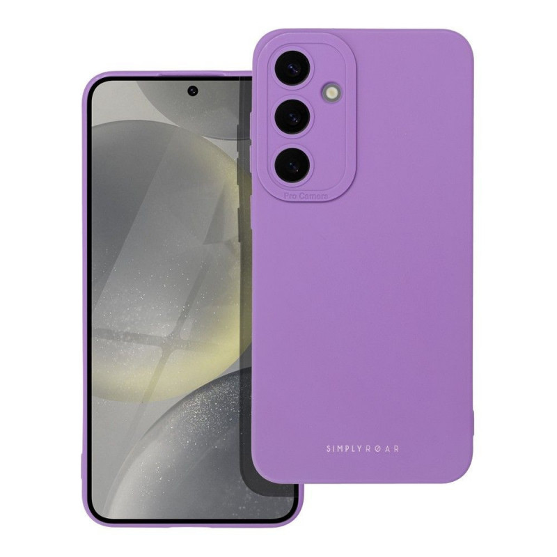 Samsung Galaxy S24 PLUS Coque Roar Luna Monochromatique, Élégant, Un accessoire esthétique  Violet (Violet)