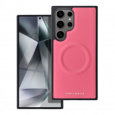Samsung Galaxy S24 ULTRA Coque Roar Mag Morning Élégant  MagSAFE  Rose vif