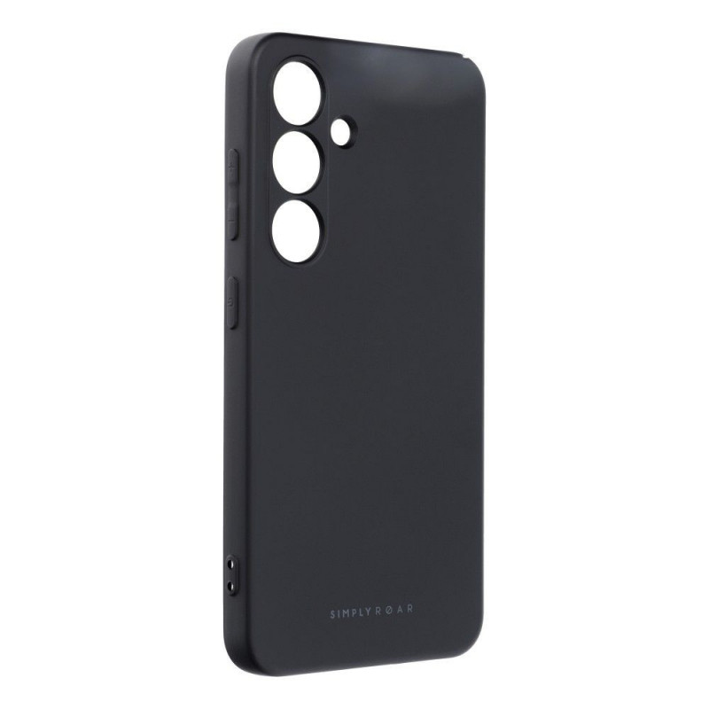 Samsung Galaxy S24 Coque Roar Space Monochromatique, Élégant  Noir