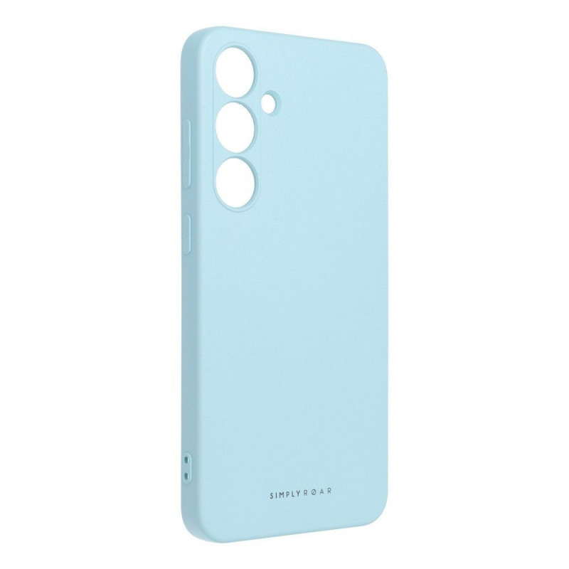 Samsung Galaxy S24 PLUS Coque Roar Space Monochromatique, Élégant  Bleu ciel