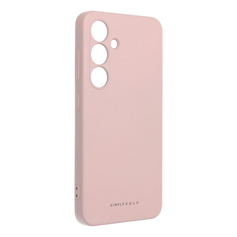 Samsung Galaxy S24 Coque Roar Space Monochromatique, Élégant  Rose