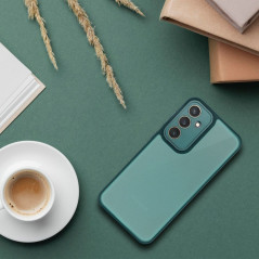 Samsung Galaxy A12 Coque VARIETE Élégant  Vert foncé