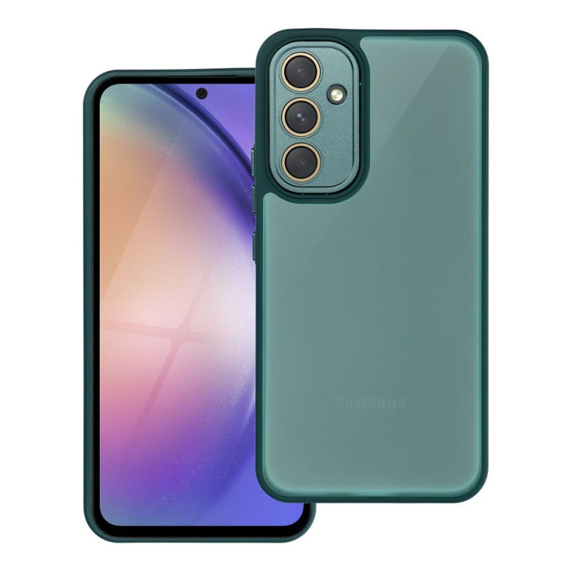Samsung Galaxy A54 Coque VARIETE Élégant  Vert foncé