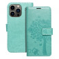 Apple iPhone 13 Pro Portefeuilles MEZZO Book Arbre  Vert