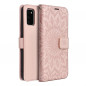 Samsung Galaxy A03 Portefeuilles MEZZO Book Mandala  Or rose