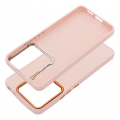 XIAOMI Redmi Note 13 Pro 5G Coque FRAME Élégant  Rose poudré