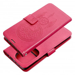 XIAOMI Redmi Note 13 Pro 4G Portefeuilles MEZZO Book Capteurs de rêve  Magenta