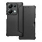 XIAOMI Redmi Note 13 Pro 4G Portefeuilles Razor Book Fibre de carbone, Modèle de carbone  Noir