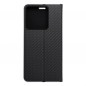 XIAOMI Redmi Note 13 Pro 5G Portefeuilles LUNA Book Carbon Fibre de carbone, Élégant  Noir
