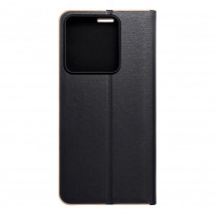 XIAOMI Redmi Note 13 5G Portefeuilles LUNA Book Gold Élégant  Noir