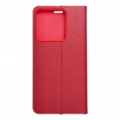 XIAOMI Redmi Note 13 5G Portefeuilles LUNA Book Gold Élégant  Rouge