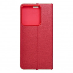 XIAOMI Redmi Note 13 Pro 5G Portefeuilles LUNA Book Gold Élégant  Rouge