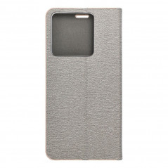 XIAOMI Redmi Note 13 Pro 5G Portefeuilles LUNA Book Gold Élégant  Argenté