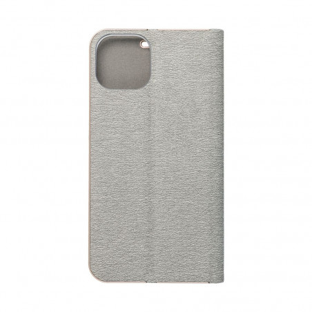 XIAOMI Redmi Note 13 Pro Plus 5G Portefeuilles LUNA Book Gold Élégant  Argenté