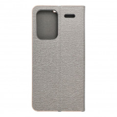XIAOMI Redmi Note 13 Pro Plus 5G Portefeuilles LUNA Book Gold Élégant  Argenté