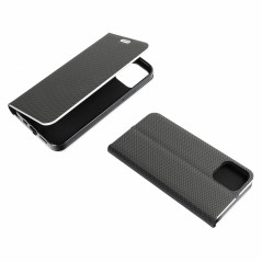 XIAOMI Redmi Note 13 Pro 4G Portefeuilles LUNA Book Carbon Fibre de carbone, Élégant  Noir