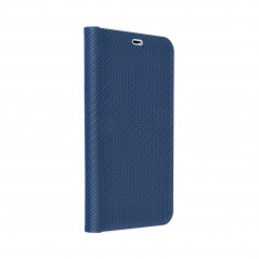 XIAOMI Redmi Note 13 Pro 4G Portefeuilles LUNA Book Carbon Fibre de carbone, Élégant  Bleu