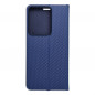 XIAOMI Redmi Note 13 Pro 4G Portefeuilles LUNA Book Carbon Fibre de carbone, Élégant  Bleu
