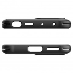 XIAOMI Redmi Note 12 Pro Plus 5G Coque Spigen Armor Fibre de carbone, Élégant  Noir