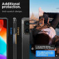 XIAOMI Redmi Note 12 Pro Plus 5G Coque Spigen Armor Fibre de carbone, Élégant  Noir
