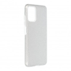 Samsung Galaxy A03s Coque Shining Argenté