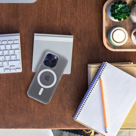 Apple iPhone 14 Plus Coque Frost Mag MagSAFE  Transparent