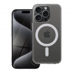 Apple iPhone 15 Pro Coque Frost Mag MagSAFE  Transparent