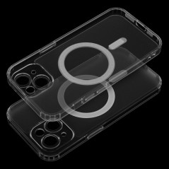 Apple iPhone 15 Plus Coque Frost Mag MagSAFE  Transparent