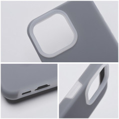 Apple iPhone 15 Plus Coque Candy Gris