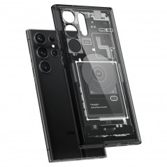 Samsung Galaxy S23 Ultra 5G Coque Spigen Ultra Hybrid Clair comme du cristal  Zero one