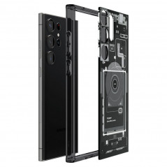 Samsung Galaxy S23 Ultra 5G Coque Spigen Ultra Hybrid Clair comme du cristal  Zero one