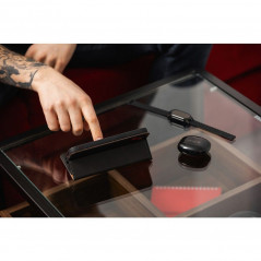 XIAOMI Redmi Note 13 Pro 4G Portefeuilles Forcell F-PROTECT RFID Blocker Book Élégant  Noir