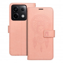 XIAOMI Redmi Note 13 Pro 5G Portefeuilles MEZZO Book Capteurs de rêve  Pêche clair