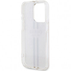 Apple iPhone 14 Pro Max Coque Guess 4G Gold Stripe Élégant  Rose