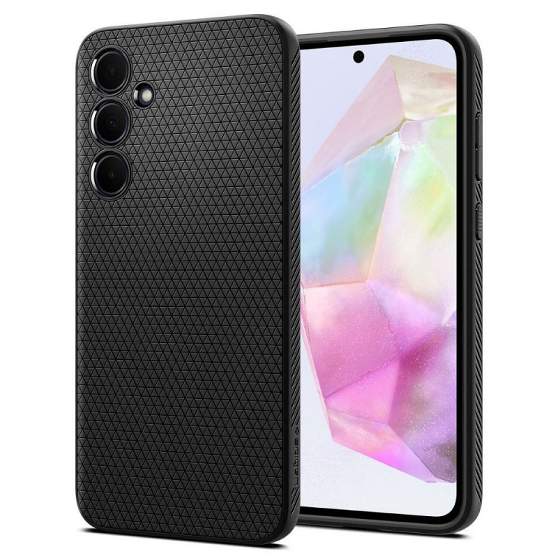 Samsung Galaxy A35 Coque Spigen  Liquid Air Noir mat