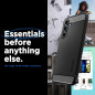 Samsung Galaxy A55 Coque Spigen Armor Fibre de carbone, Élégant  Noir